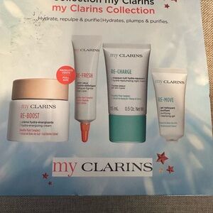 Clarins My Clarins Collection - White, Red, and Blue